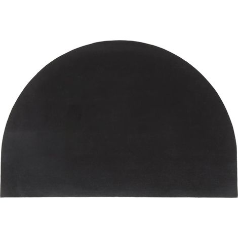 Maison Exclusive - Fußmatte Natur Halbrund 60x90 cm Kokosfaser Ge