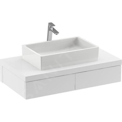 Ravak Formy - Armoire sous le lavabo 1000x550x220 mm, blanc X000001030 (1/4)