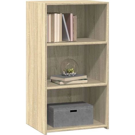 Buffet Bas de Cuisine en Bois d'Ingénierie, Style Chêne Sonoma, 50x41x93 cm, Meuble de Rangement avec Étagères pour Salon et Entrée (1/5)