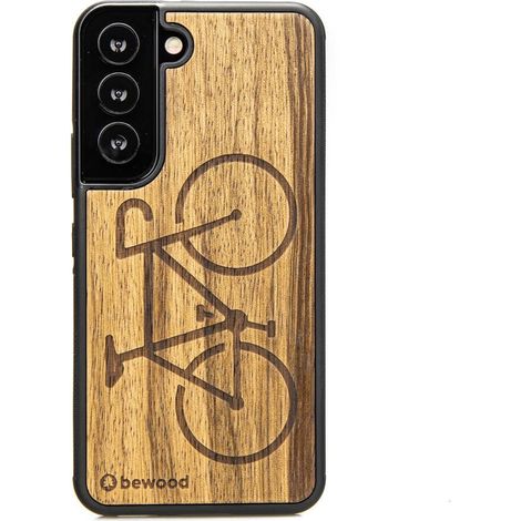 Funda de madera para Samsung Galaxy S22 LIMBA BIKE (1/3)