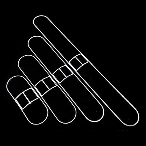 AURA Support de fixation pour housse de balai plat en fer blanc - Accessoires de nettoyage écologiques pour la maison et l'hôtel (1/5)