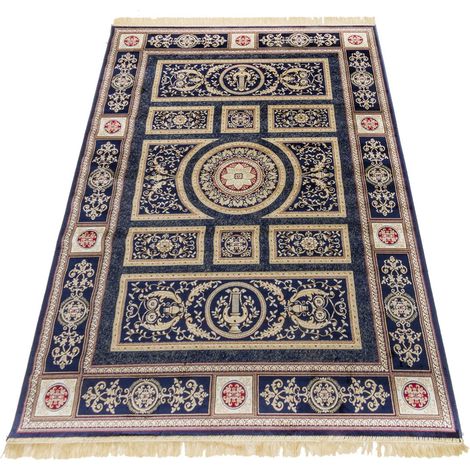Tappeto per salotto persiano blu Rubine