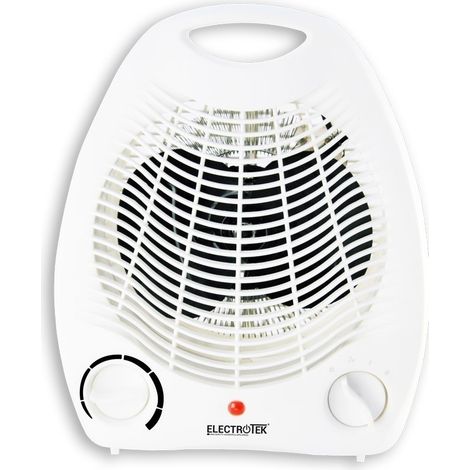Termoventilador calefactor estufa portátil 1000/2000W Electrotek  Oferta exclusiva