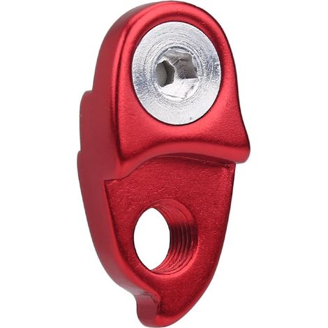 Dérailleur arrière vélo extension support crochet cadre vélo rouge rallonge fixation patte (1/3)