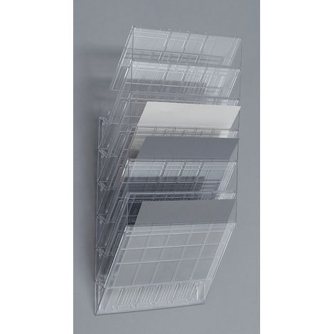 DURABLE, Distributeurs muraux de prospectus, format horizontal