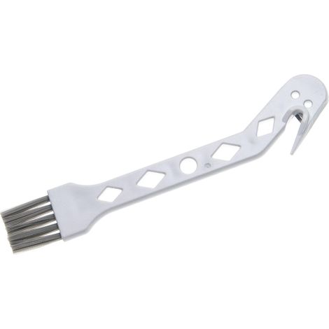 vhbw Herramienta de limpieza compatible con Bissell Crosswave 1785, 17852, 17853 aspirador vertical -Herramienta limpiadora cepillos, gris, plástico
