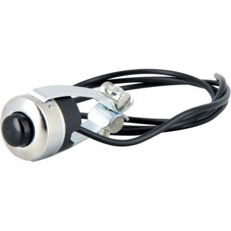 Bouton Poussoir Chromé Ø20 mm