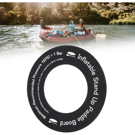 Joint d'adaptateur de valve à gaz PVC antidérapant pour bateau pneumatique et planche de surf gonflable