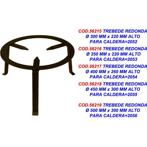 Caldaia Trebede Tonda 400 mm x 260 mm Altezza 2054