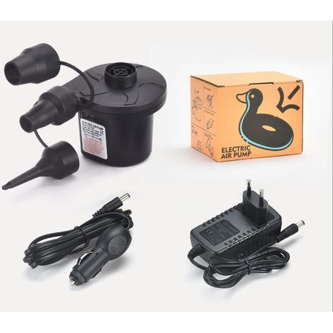 Pompe électrique, pompe à air 110 V avec 3 embouts pour matelas gonflables, camping, coussins gonflables, bouées et dégonflage rapide 240 V