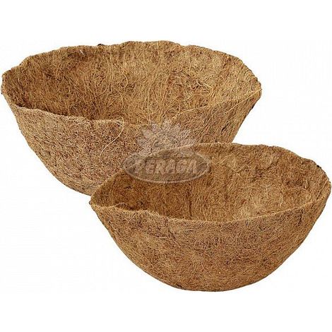 VASO IN COCCO PER TERRICCIO E PIANTE Verdemax Diam 30Cm Giardino Balcone Fiori
