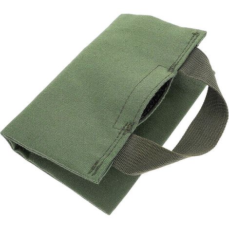 Sac de sable lesté pour le yoga et le fitness (lot de 3) en toile vert olive - Multifonctionnel et durable (1/5)