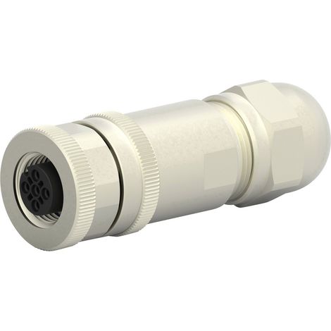 TE Connectivity T4110011051-000 Sensor-/Aktor-Steckverbinder, unkonfektioniert M12 Buchse, gerade P (1/4)