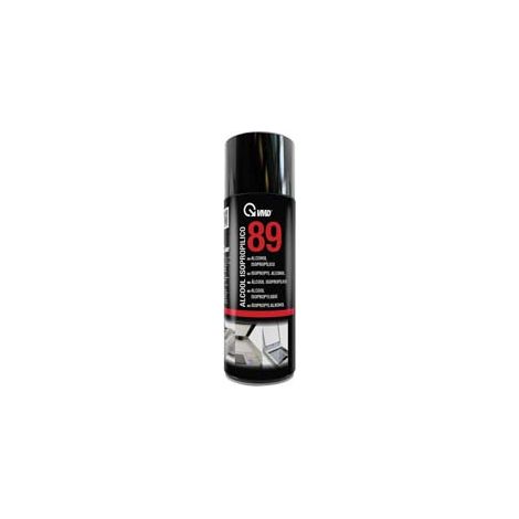 ALCOL ISOPROPILICO SPRAY ML.400 89- - ml.400 in bomboletta spray - 12 pezzi VMD