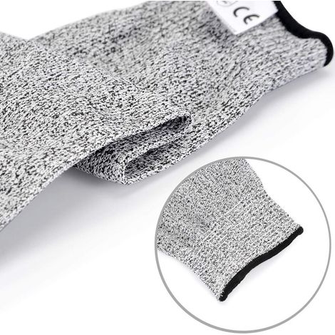 Coudière de protection anti-coupure - blanc gris 36 cm
