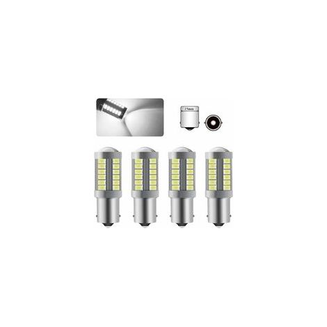 1156BA15S P21W LED Ampoule Blanc Super Brillant 6000K 5630 33 SMD Feu de Recul Stationnement Position Arrière Antibrouillard Arrière Ampoule (1/5)