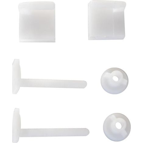 IDROBLOCK Fissaggio Sedile Copriwater In Plastica
