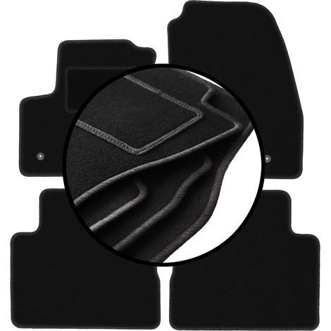 Komplettset Veloursmatten für: Ford C-MAX MK2 Minivan (2015-2019)