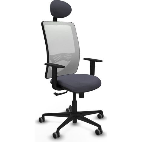 Silla de oficina piqueras y crespo Sila Zulema blanco espuma cómoda (1/2)