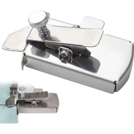 Guida magnetica per cuciture per macchine da cucire, righello dritto per orli, supporto in acciaio multifunzionale e regolabile, guida per cuciture per progetti fai da te. Per cucire (1/5)