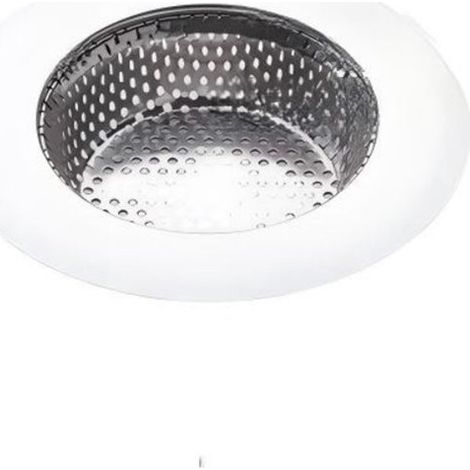 Abflusssiebe – 4 Stück – Edelstahl-Spülbeckenfilter – langlebig und minimalistisch – Innendurchmesser 4,5–5,5 cm – für Duschen und Waschbecken – 7,3 x 1,7 cm (1/5)