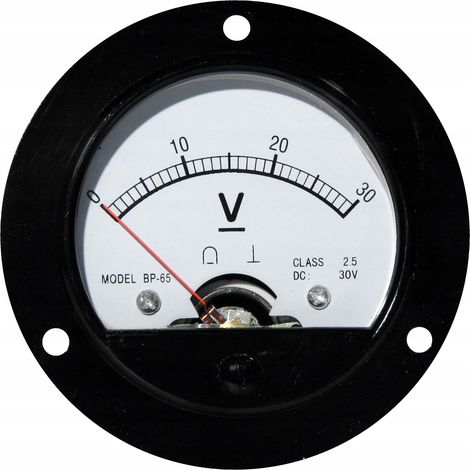 Analoges Voltmeter blow 51-130 Genauigkeit Klasse 2.5 0-30