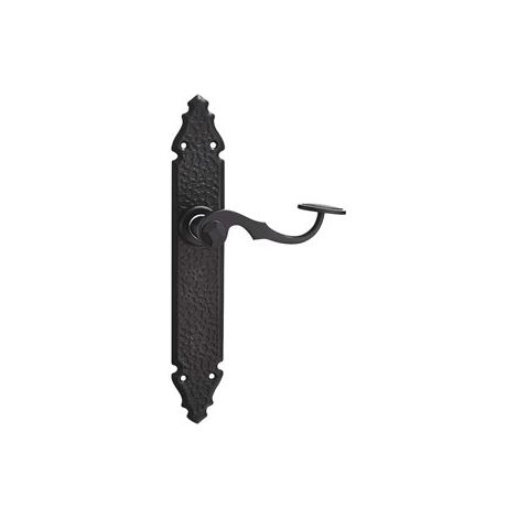 Manilla de con placa fabricadas en aluminio forjado 45x275mm color negro (incluye tornillería)