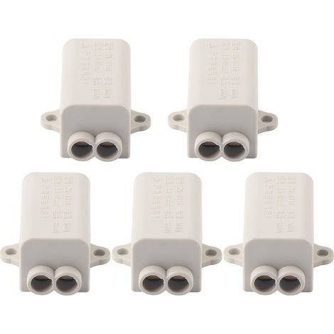 5Pcs Connecteur de dérivation parallèle en cuivre ZK-1316 pour boîte de jonction d'éclairage de plafond (1/5)