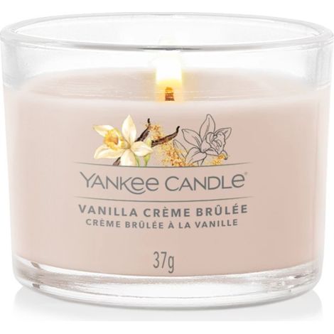 Bougie Yankee Candle mini crème brûlée à la vanille 37 g