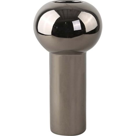 Vase Pilier 24 cm Argent foncé (1/2)