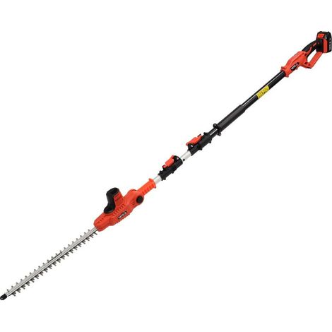 Akku Teleskop Heckenschere 18V 1,8-2,8m (1x Akku+Ladegerät) (1/5)