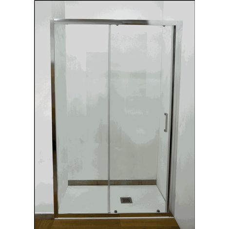 Box doccia nicchia scorrevole Style in cristallo trasparente da150cm (1/3)