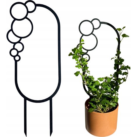 Soporte para plantas trepadoras. Soporte para flores trepadoras. Escalera para pérgola de 38 cm. (1/5)