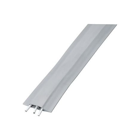 Gaine protège câbles 3 m gris largeur 88 mm - Maxiburo