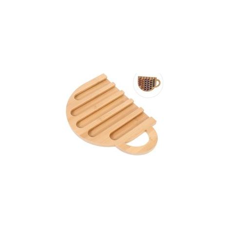 Kaffeekapselständer aus Holz, tassenförmiger Organizer, Espressokapselhalter, stabiler Ständer für Zuhause (1/4)