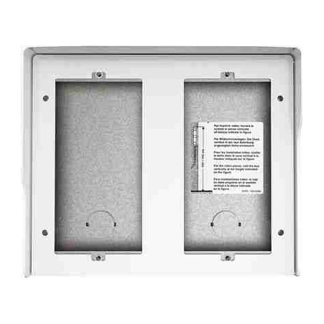 BTI350642 Scatola fuori muro 4 moduli con tetto antipioggia
