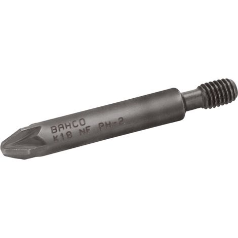 Bahco M5 Schraubendreher-Bits für Phillips-Schrauben PH2, mit Gewinde 44,5 mm