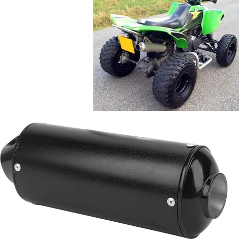 Silencieux 32Mm,Silencieux Moto 32Mm,Pit Bike Silencieux D'Écnt 32Mm1.3In u D'Écnt Silencieux Silencieux Pour 90Cc 110Cc 125Cc 150Cc 160Cc Atv Pit Bike Moto (1/5)
