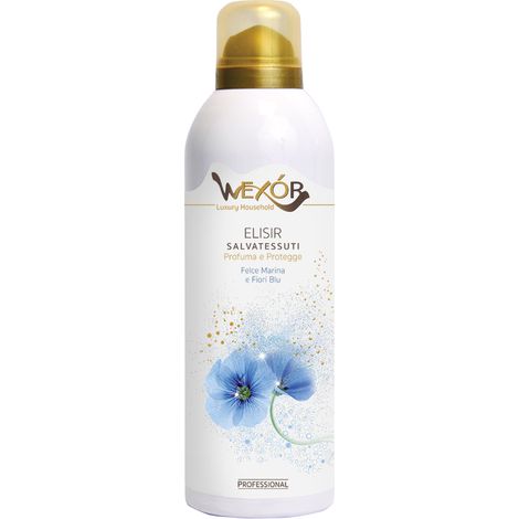Deospray Tessuti Fiori Blu 300 ml Wexor