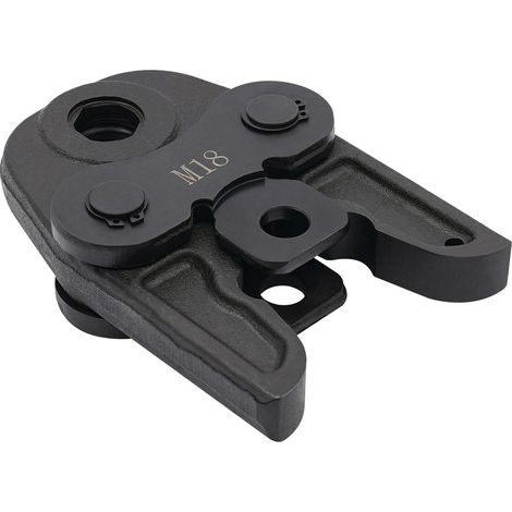 Mâchoire de sertissage M-18, mâchoire d'outil de sertissage compacte, mâchoire de pince à sertir, 42CrMo, noir (1/5)