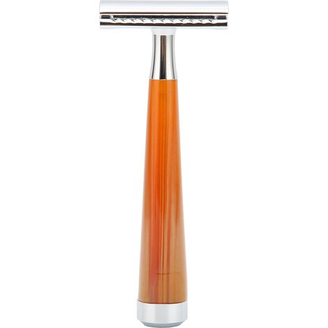 Rasoir Manuel Double Tranchant pour Barbier - Prise en Main Facile, Glissement Stable et Rasage Rapide (1/5)