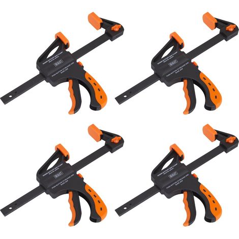 Sealey Ratchet Bar Clamp Set 150mm 4pc AK61014 (1/5)