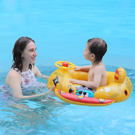 bateau De Pirate Gonflable Pour Enfants De 2 6 Ans (jaune) L't (1/5)
