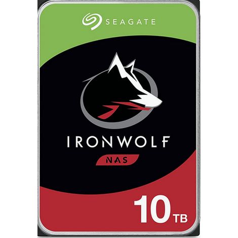 Seagate IronWolf ST10000VN000 disco rigido interno 3.5pollici 10 TB Serial ATA