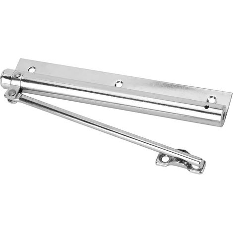 Ferme-porte automatique réglable, mini-ferme-porte silencieux à ressort pour porte coupe-feu (1/5)