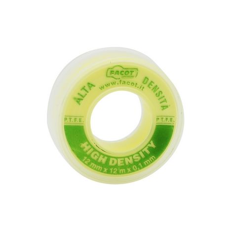 NASTRO P.T.F.E TEFLON ORO- H 12 mm x 12 m- FACOT- pezzi 1 (1/2)