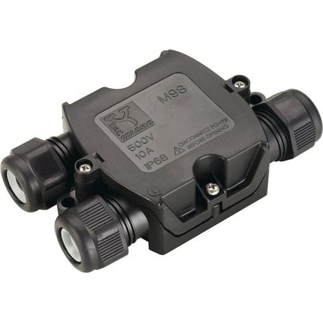 Boîtier de connexion en T IP68 3 pôles - SLV (1/4)