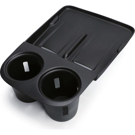 Tapis Antidérapant en Silicone pour Chargeur Sans Fil Console Centrale Xpeng G6 2023-2024 – Accessoire Intérieur Automobile Monobloc 1 Pièce, Noir (1/4)