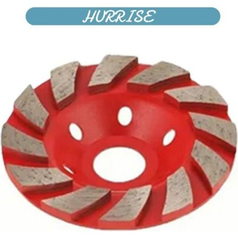 Sonew Meule de meuleuse Meule à Béton Diamantée, 4 Pouces, pour Couper et Façonner le Béton et le Marbre jardin mesure (1/5)