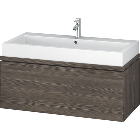 Duravit L-Cube Vanity Unit per console, larghezza 1020 mm, profondità 477 mm, 1 estraibile, colorazione: Pino Terra Decor Pine Terra - LC580405151 (1/5)